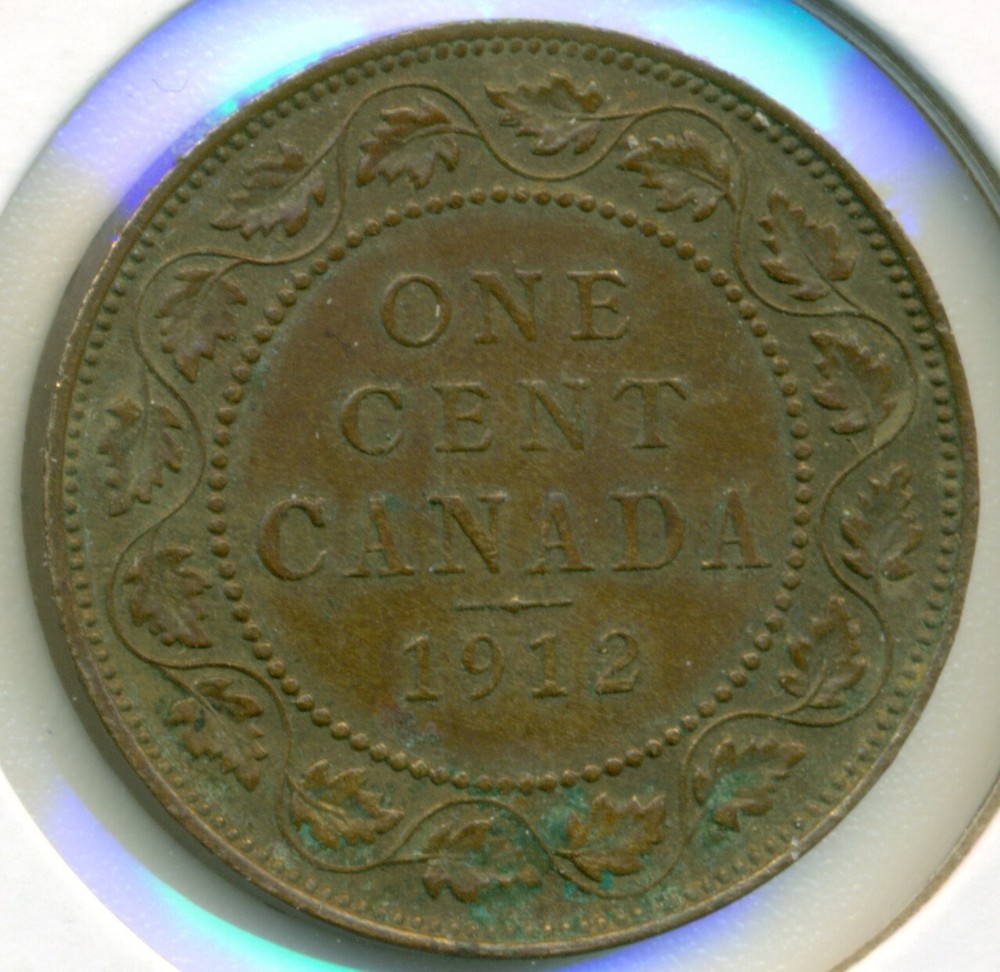 1912 CANADA LARGE CENT, EXTRA FINE, GREAT PRICE!