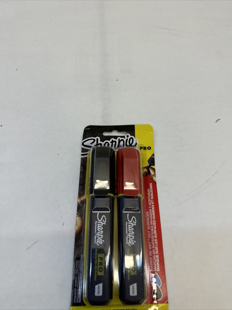 Sharpie 2018333 Permanent Marker Set,Chisel,Pk2