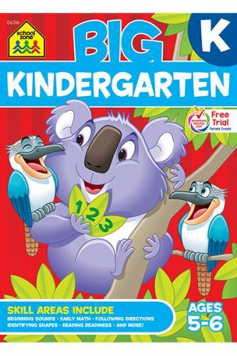 Big Kindergarten  - Learning Teaching Home School Book Workbook (©2018)