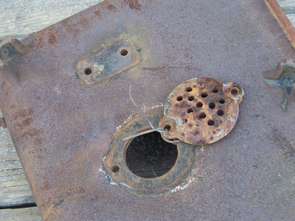Blacksmith Champion Blower and Forge coal Cast Iron Pan part old no blower tool