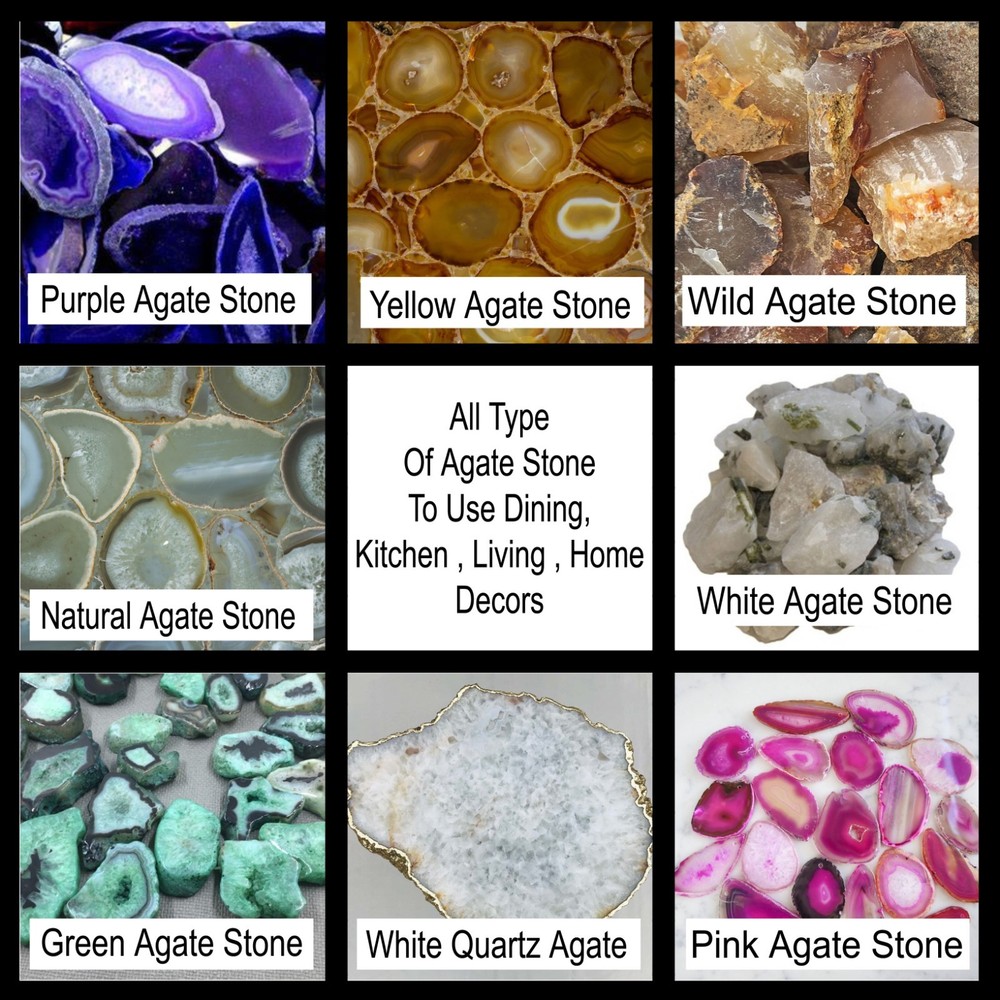 Decorative Agate Soap Dispenser – Natural Stone Bathroom Accessory, Elegant Deco