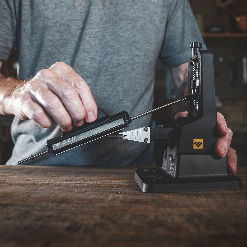 Precision Adjust Knife Sharpener Kit, Sharpens All Pocket and Kitchen Knives