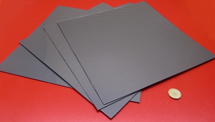 Nylon 6/6 Nylatron Lubricated Sheet (1/16") - .062" x 12" x 12", 4 Unit