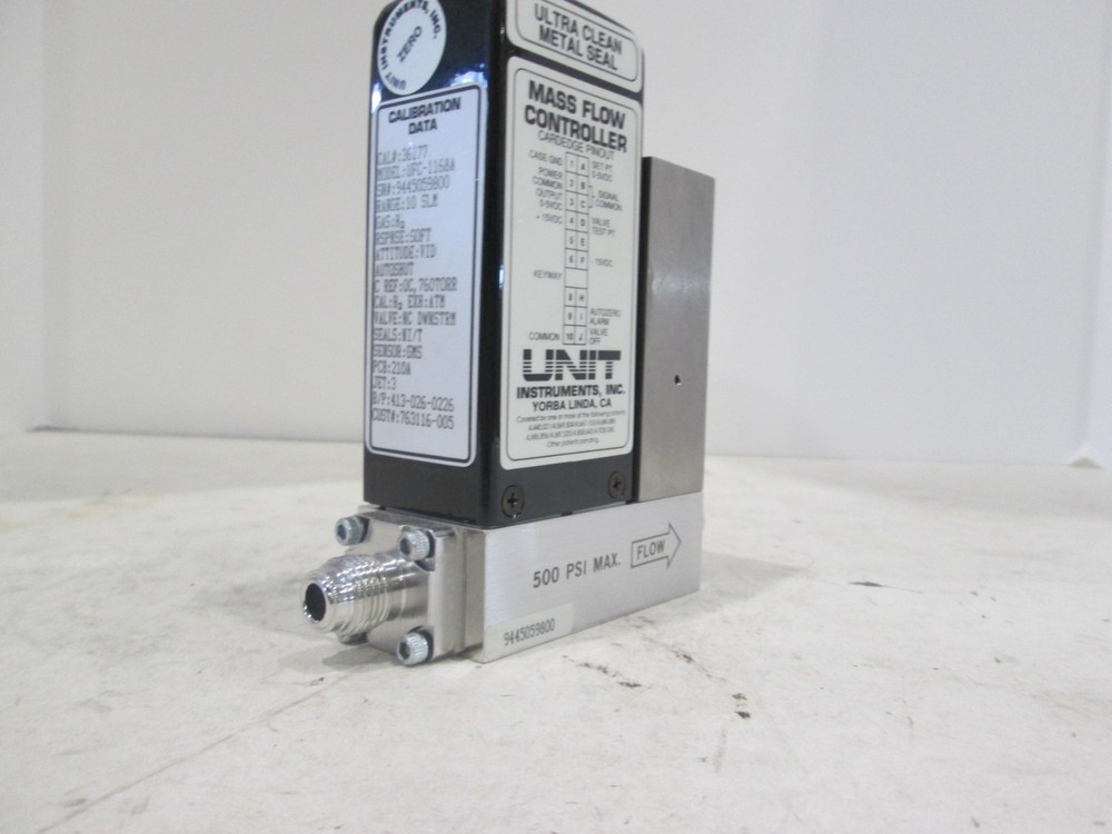 Unit, UFC-1168A, Range 10 SLM, Gas H2, Used