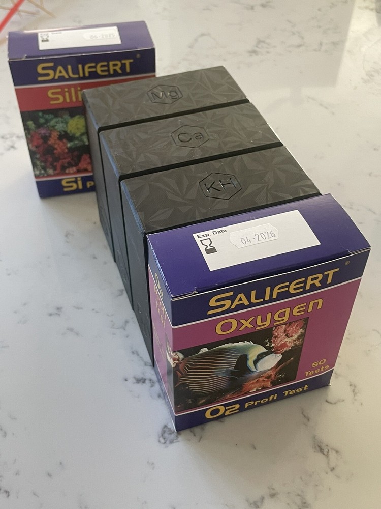Salifert KH Test Kit Organizer Box 3D Printed