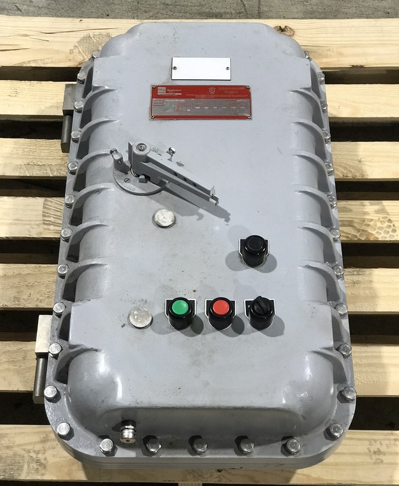 HOUSTON NEW EGS APPLETON AE3BB6S1SN-200 EXPLOSIONPROOF COMBO STARTER SIZE 3