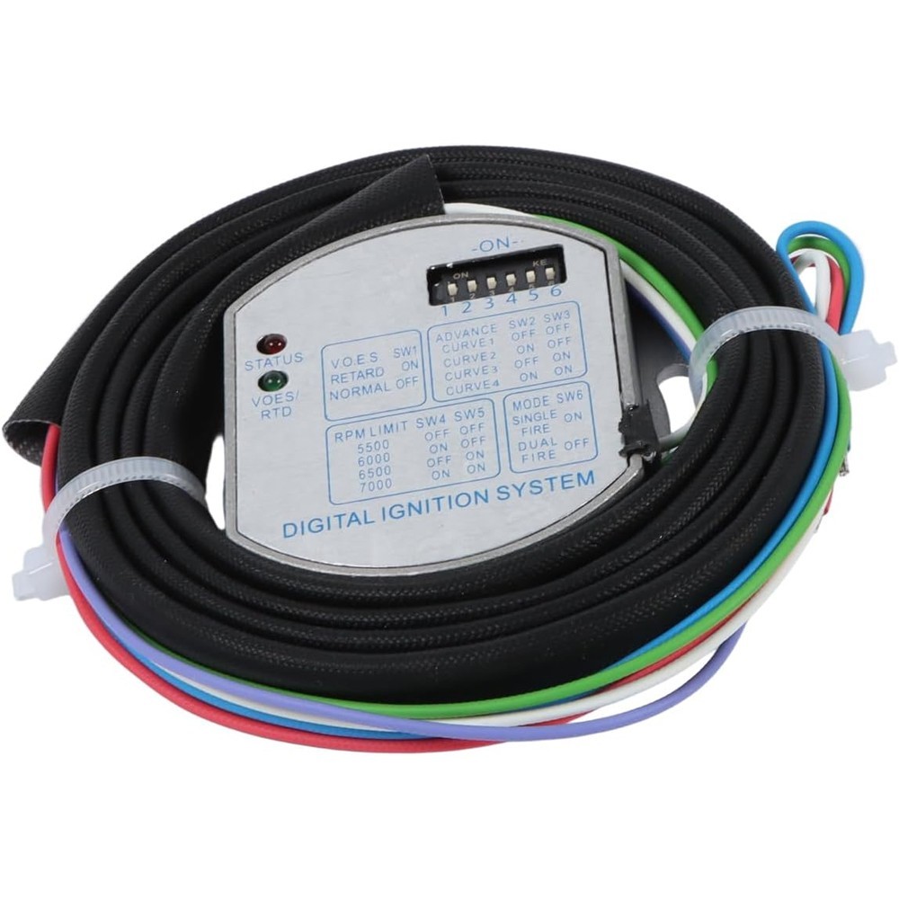 53-644 Electronic Ignition Module For Harley Dyna Programmable Single Fire
