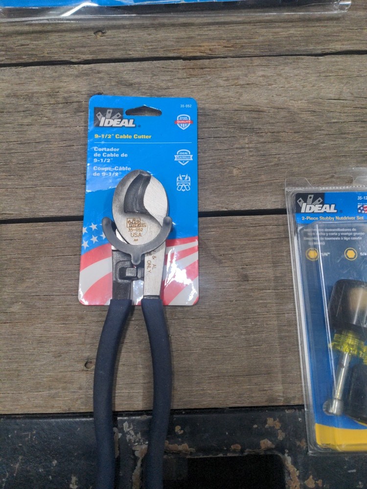 Ideal 35-052 9-1/2" High-Leverage Cable Cutter USA