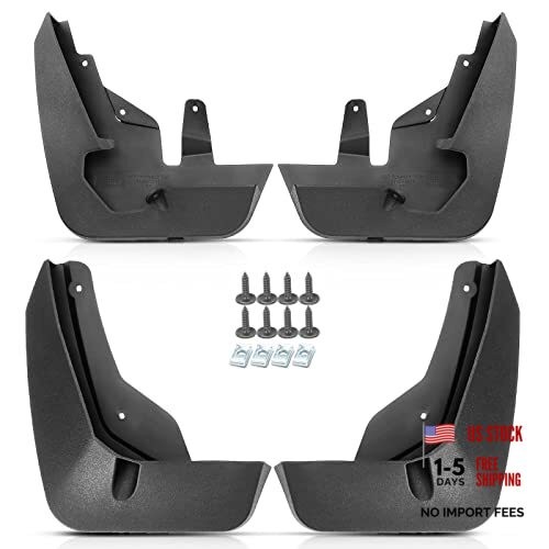 4Pcs Mud Flaps Splash Guards Mudguards Compatible with Chevrolet Tahoe 2021