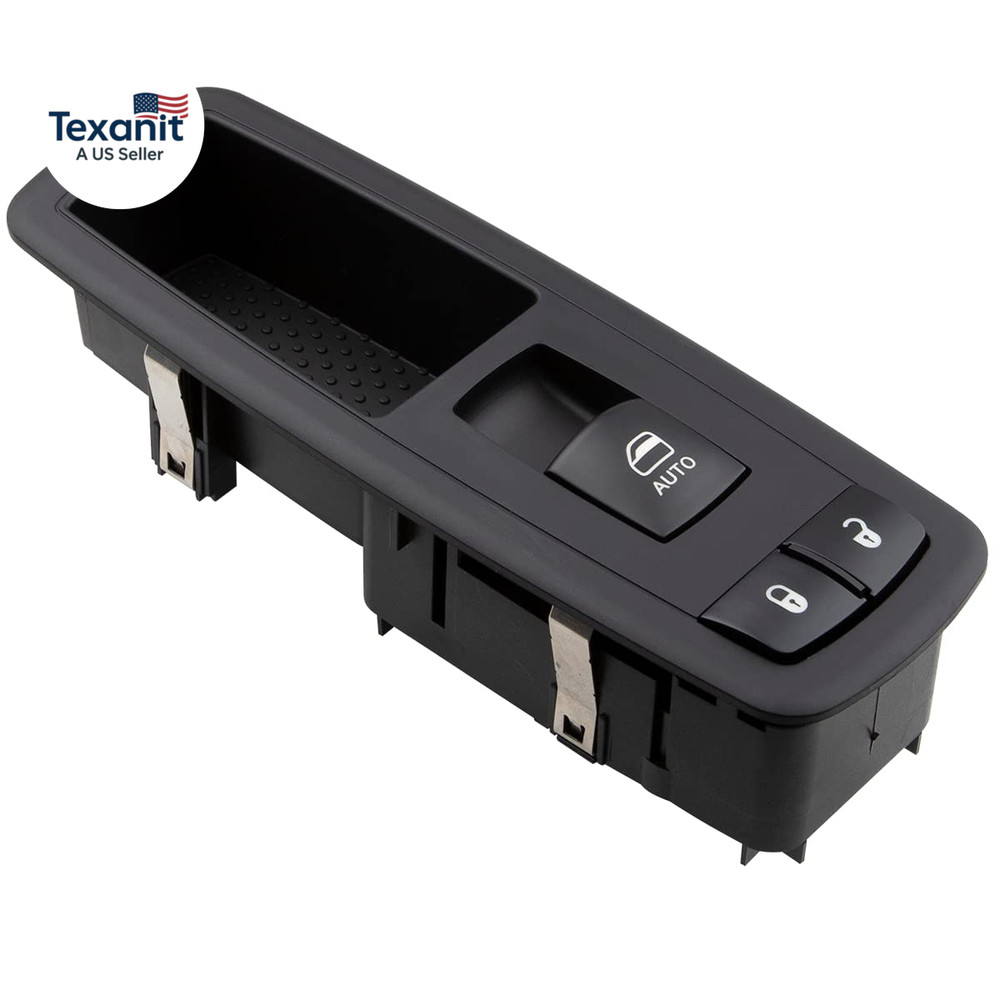 Front Passenger Side Door Lock Window Switch Fits 2008-2012 Grand Caravan, Liber