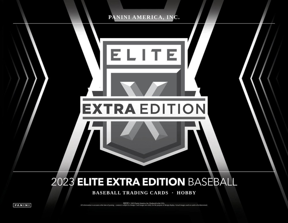 2023 PANINI ELITE EXTRA EDITION BASEBALL HOBBY BOX