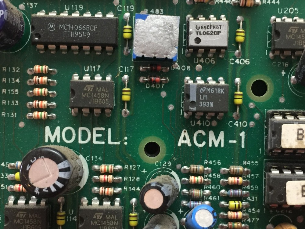 Siemens Cerberus Pyrotronics ACM-1 Fire Control Panel