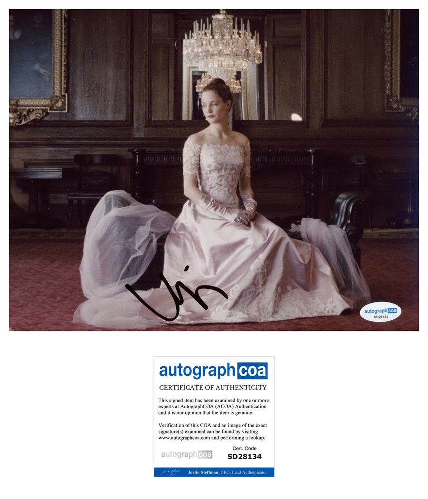 Vicky Krieps signed photo 8x10 ACOA autographed Phantom Thread 2