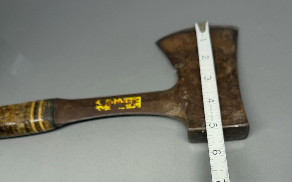 Vintage Eastwing Axe Hatchet ~ With Sheath ~ Rusty