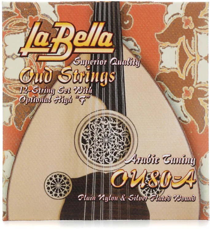 La Bella OU80A Oud Strings - Arabic Tuning