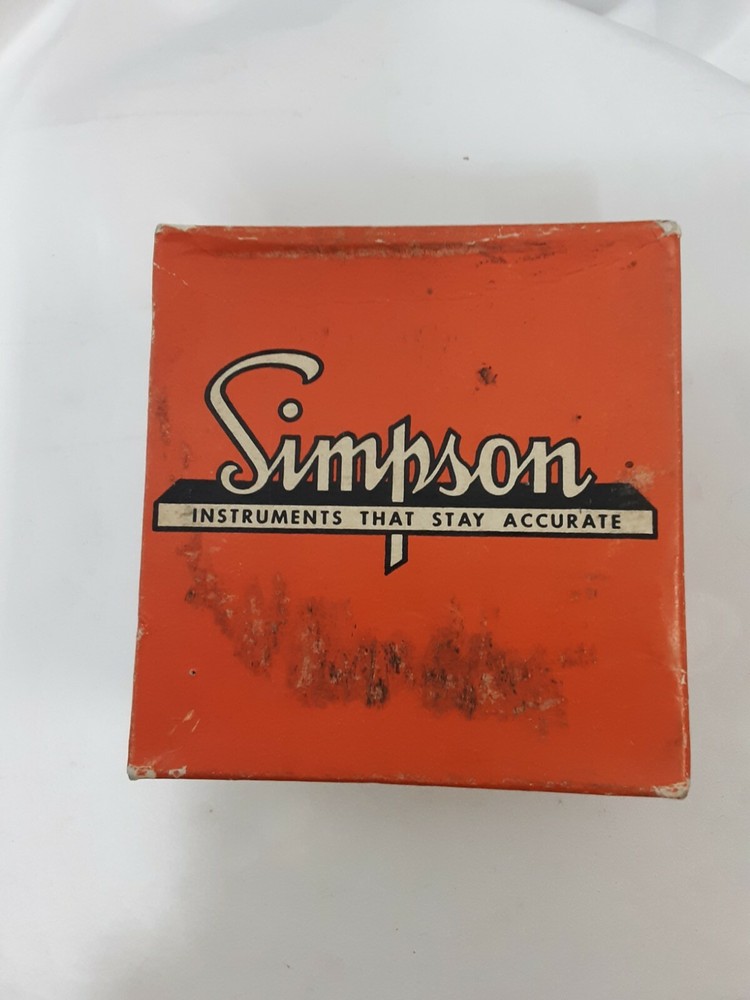 Panel Meters Simpson 4924 Peak to Peak Volt New