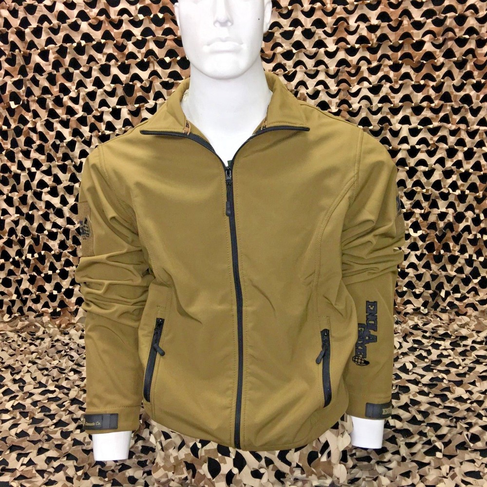 NEW Enola Gaye TechOne Windbreaker Jacket - Tan - Medium