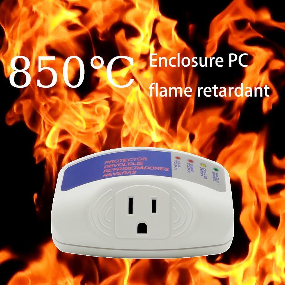 US Voltage Protector Surge Home Refrigerator Power Outlets Socket 120V