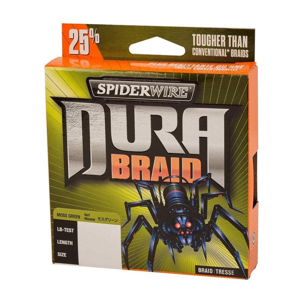 SpiderWire DuraBraid Moss Green 20lb - 150yd
