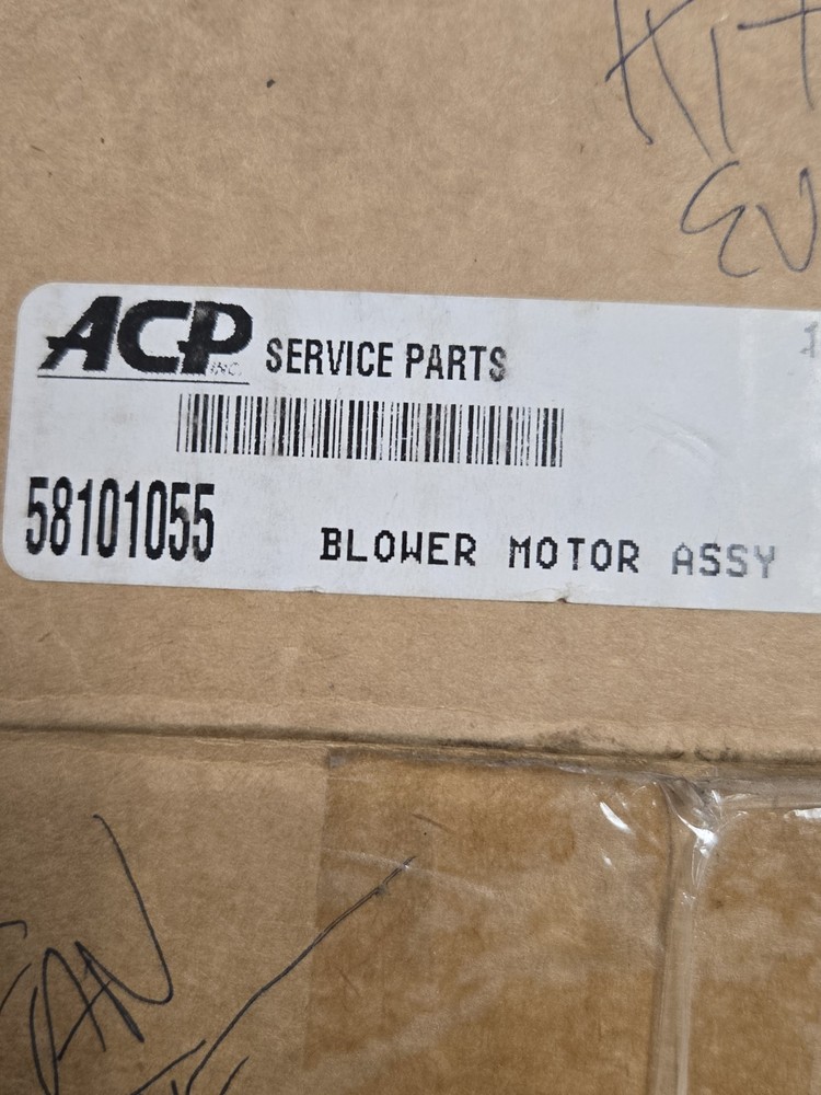 ACP Blower Motor Assembly Part # 58101055