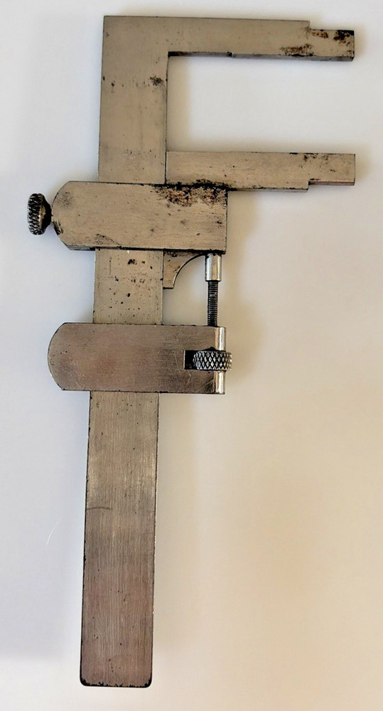 Vintage Gear Tooth Vernier Caliper 4"