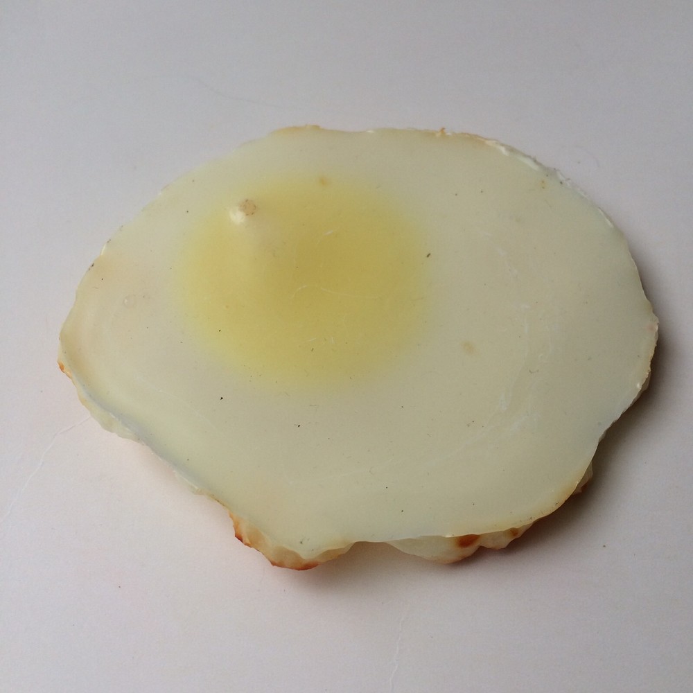 Fake Fried Egg Artificial Rubber Food Display, Kitchen Decor, Props