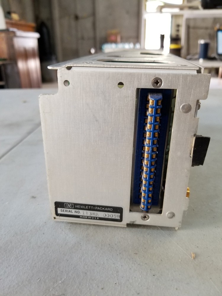 HP 1824A Time base and sweep expander prototype scope plugin