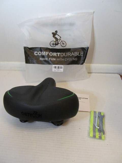 GBTYOOH Oversized Bicycle Saddle Seat with Memory Foam Padding