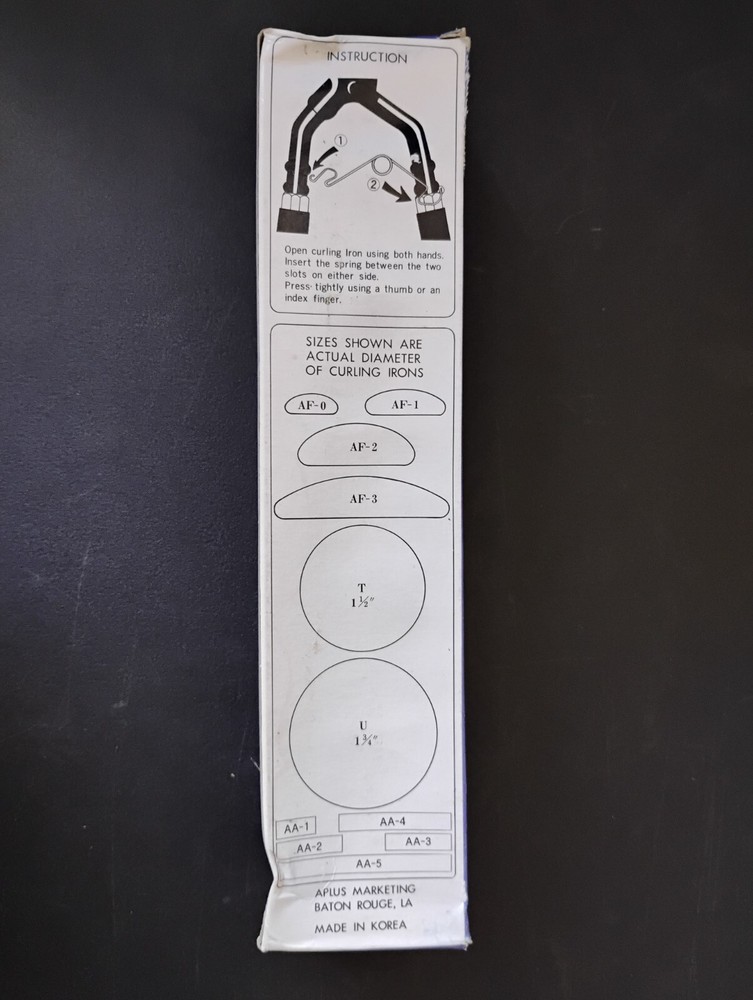Aplus Thermal Curling Iron - Model AF-3