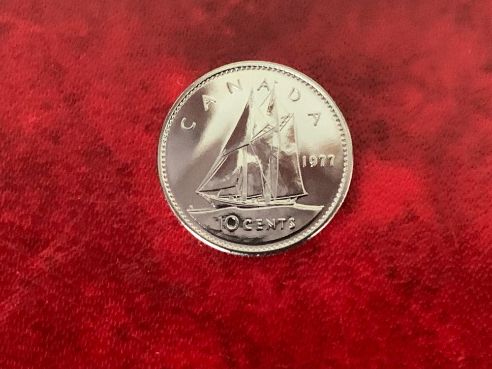 Canada 10 Cent 1977 Coin-Uncirculated