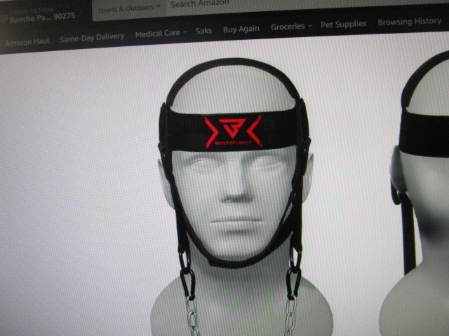 BEAST AT LEAST Head Neck Harness Strap Neck Support Lifting