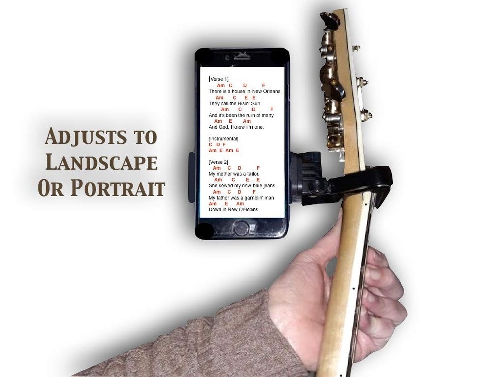 Smart Guitar Capo for Smartphone | Compatible Dock for Android & iPhone Users