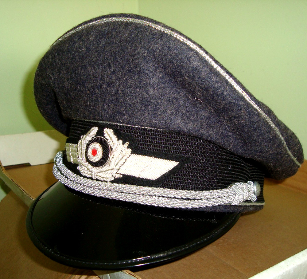 LUFTWAFFE OFFICER'S HAT-UNBELIEVABLE!