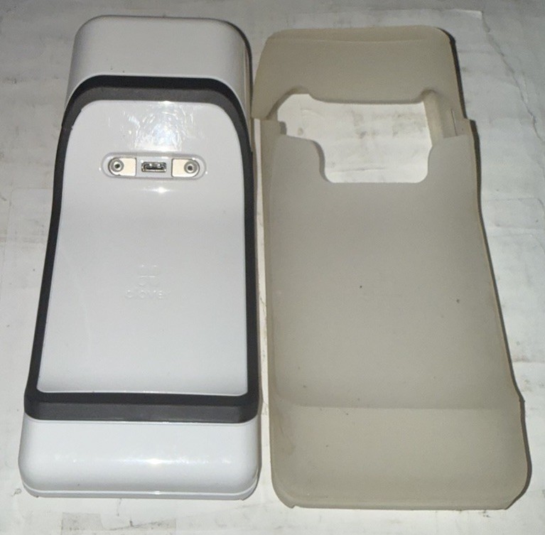 Clover Flex Handheld POS System C403 with Rubber Sleeve Tested Working