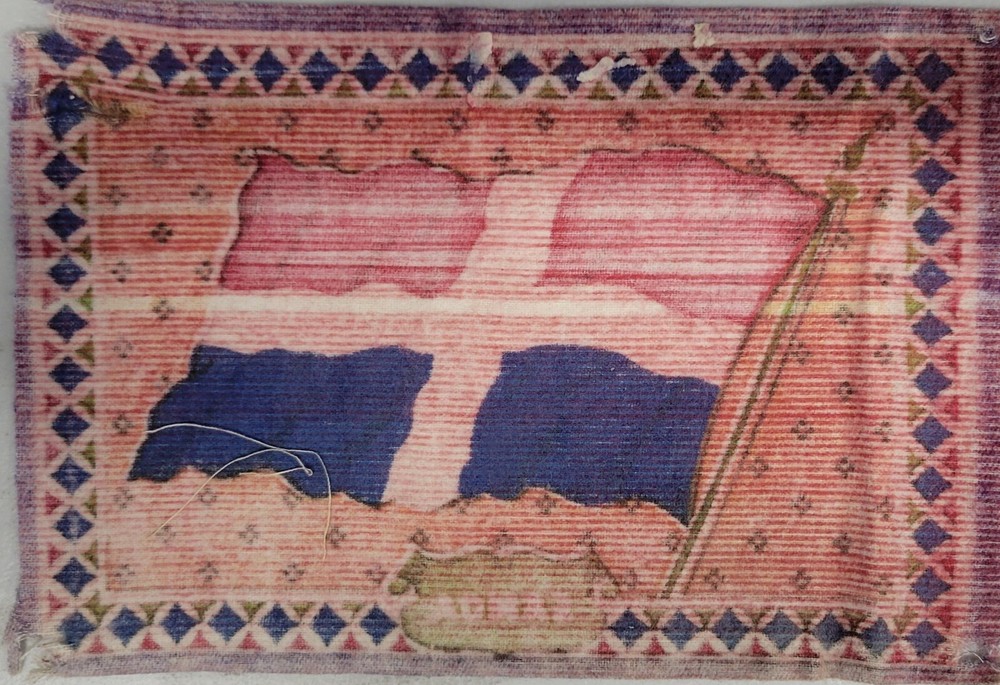 Small Tapestry Flag Emblem 8" x 5" Samoa