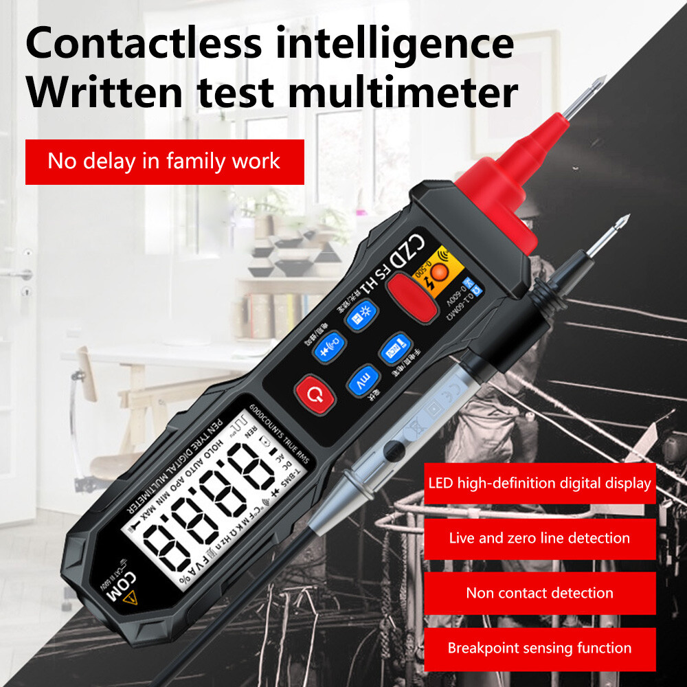 Digital Multimeter Voltmeter Smart SMD Tester AC DC Ammeter Diode Tester Meter