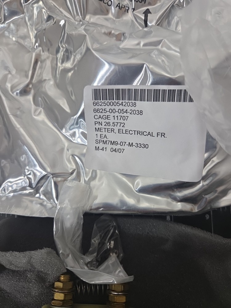 Ideal Precision 26.5772 Frequency Meter 55-65 Hertz