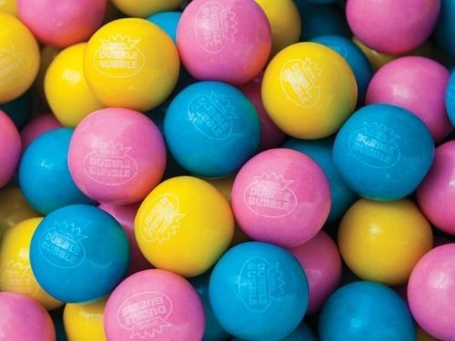 Bulk Cotton Candy Gumballs (1-inch ) (select quantity below)