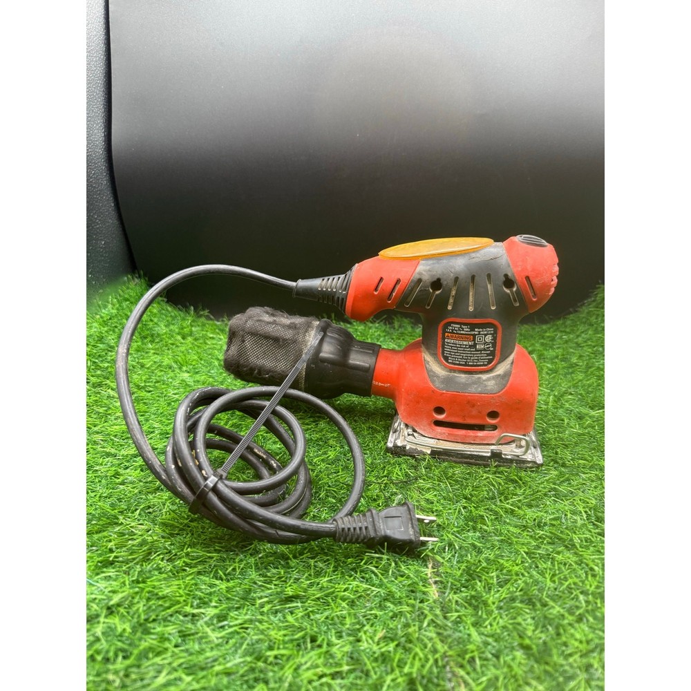 BLACK+DECKER Palm Sander – Model FS600G Type 1, 1.8AMP-tested/works