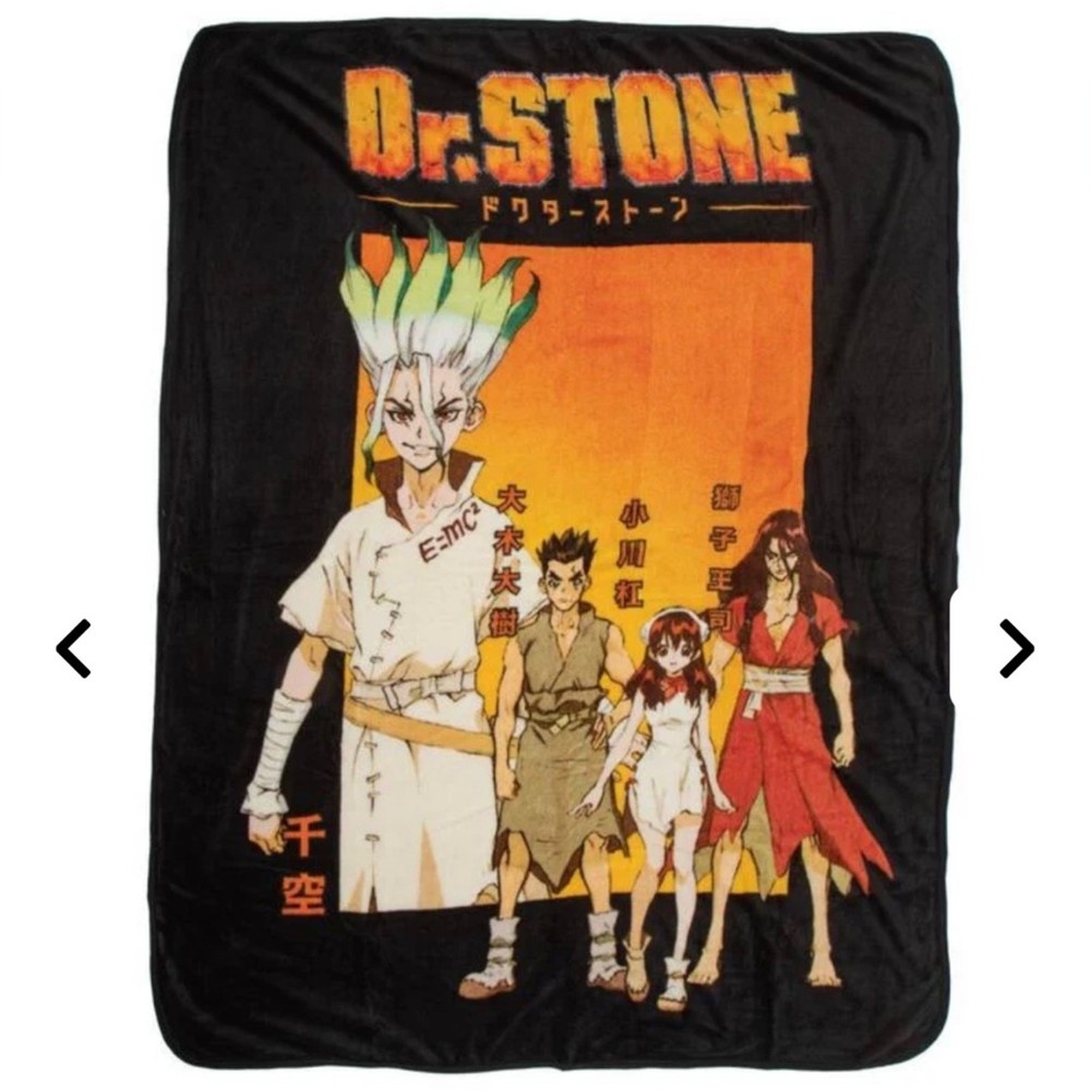 Dr. Stone Throw Blanket