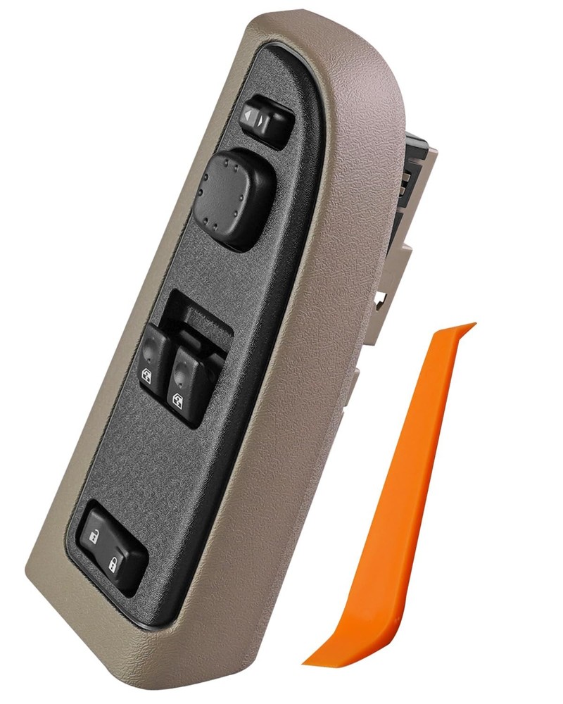15883318 Master Power Window Switch w/Bezel Front Brown Replace 15883318