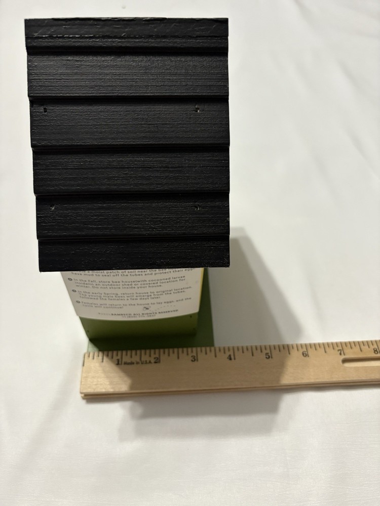 BAMBECO 8" Tower Bee House Green
