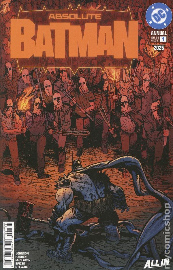 Absolute Batman Annual 1J 2026 Stock Image