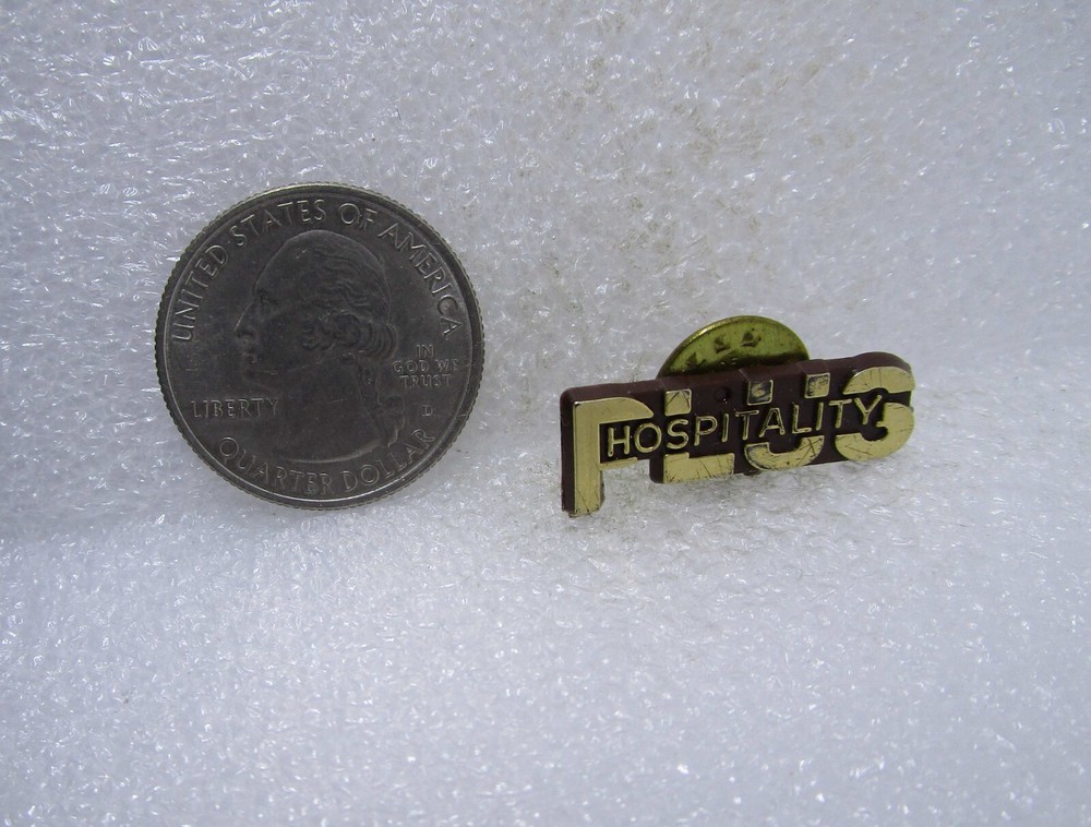 Hospitality Plus Plastic Pin