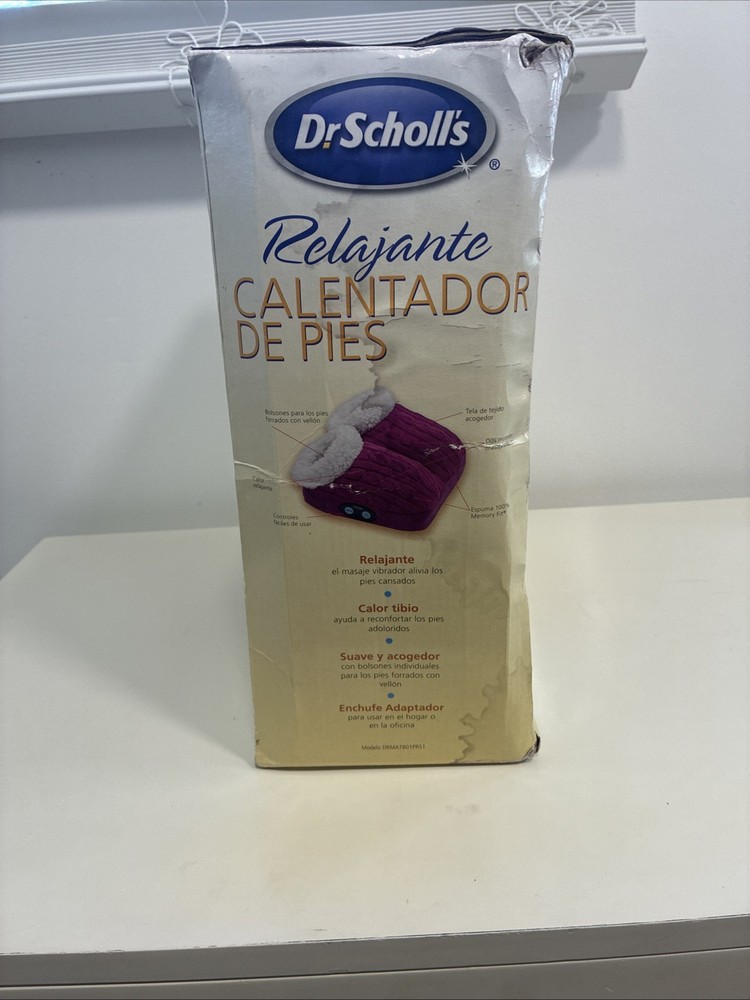 Doctor Scholls foot warmer