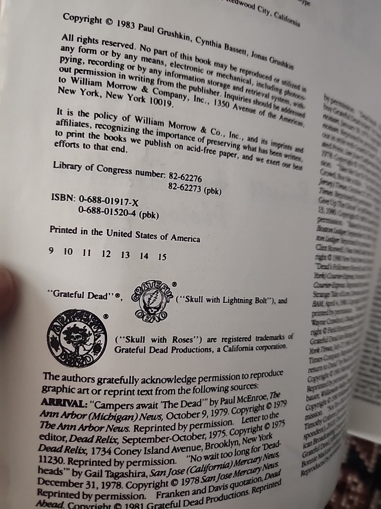 Grateful Dead memorabilia