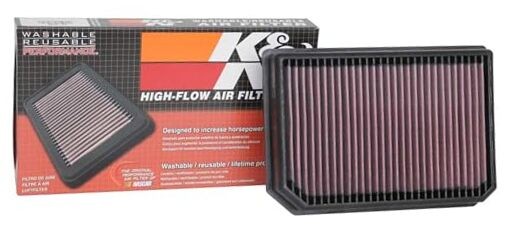 High-Flow Original Lifetime Engine Air Filter: Increase Power: Premium,