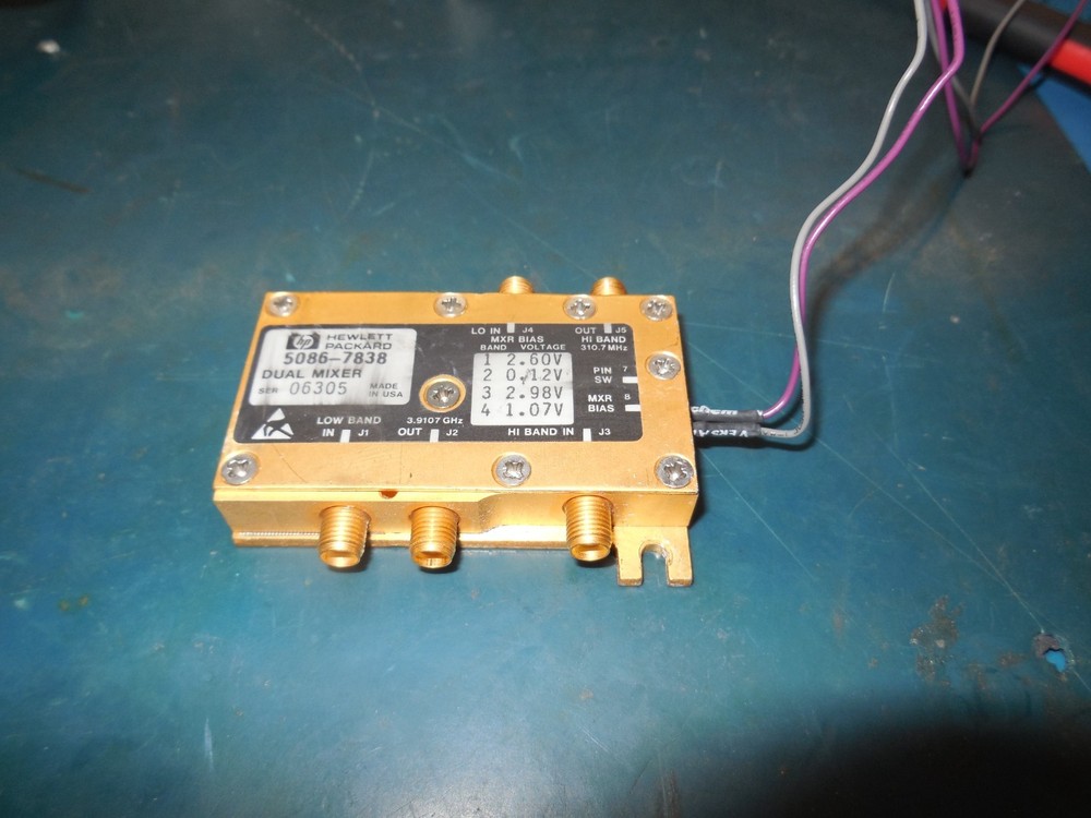 HP 5068-7838 Mixer for HP8563A Spectrum Analyzer