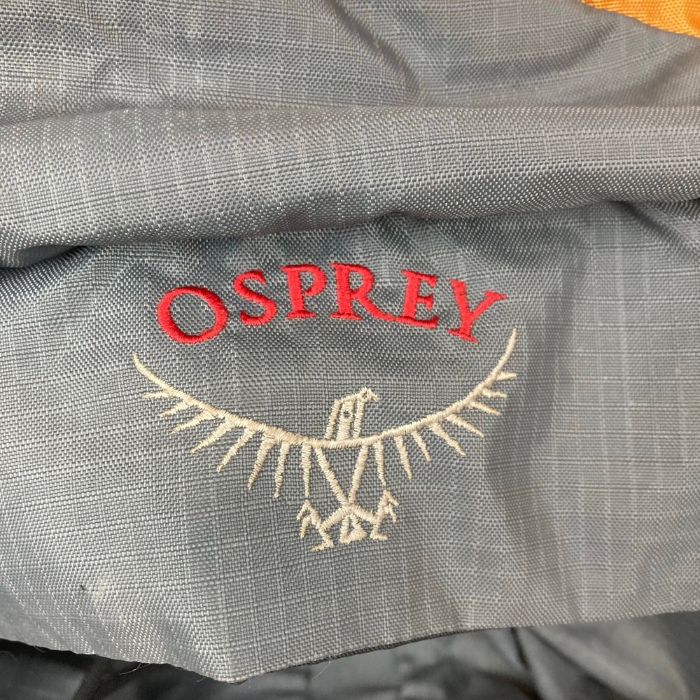 Osprey Aether 70 Hiking Pack Orange Gray M Backpacking Outdoors Trek - MODIFIED