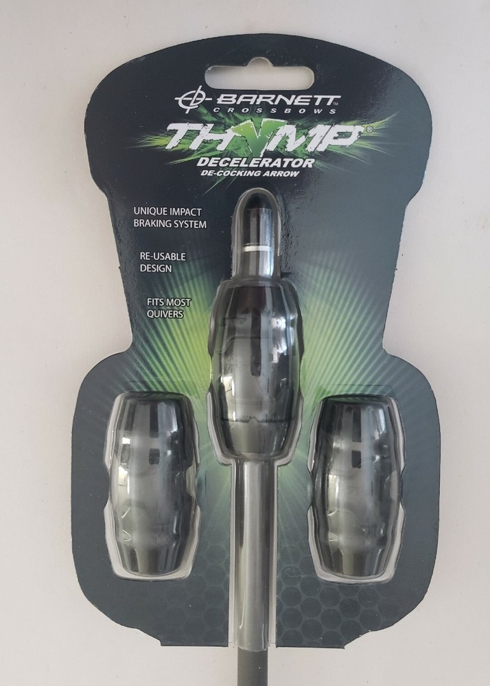 Barnett Thump Decelerator Crossbow De-Cocking Arrow system 3 Pack 17526